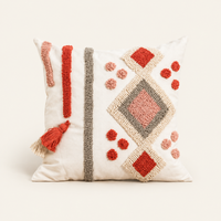 Blush Stripe · 45 × 45 cm
