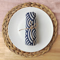 Patterned Dining Napkins — Set of Four