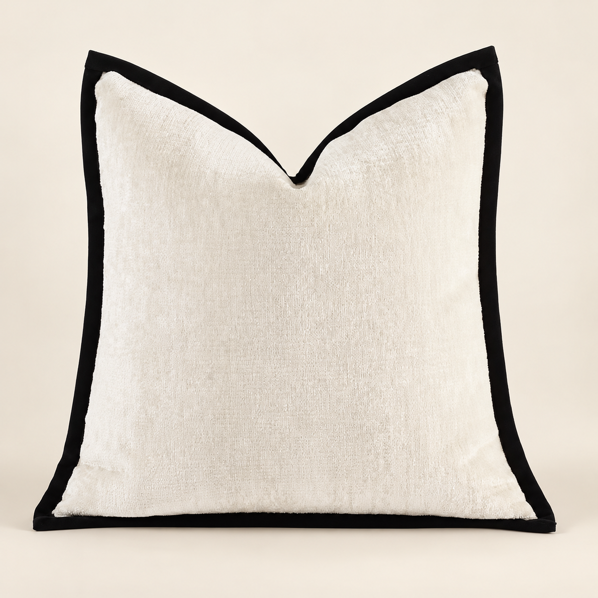 Pressed Edge Chenille Cushion Cover