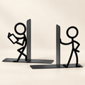 Abstract Figure Bookend Pair