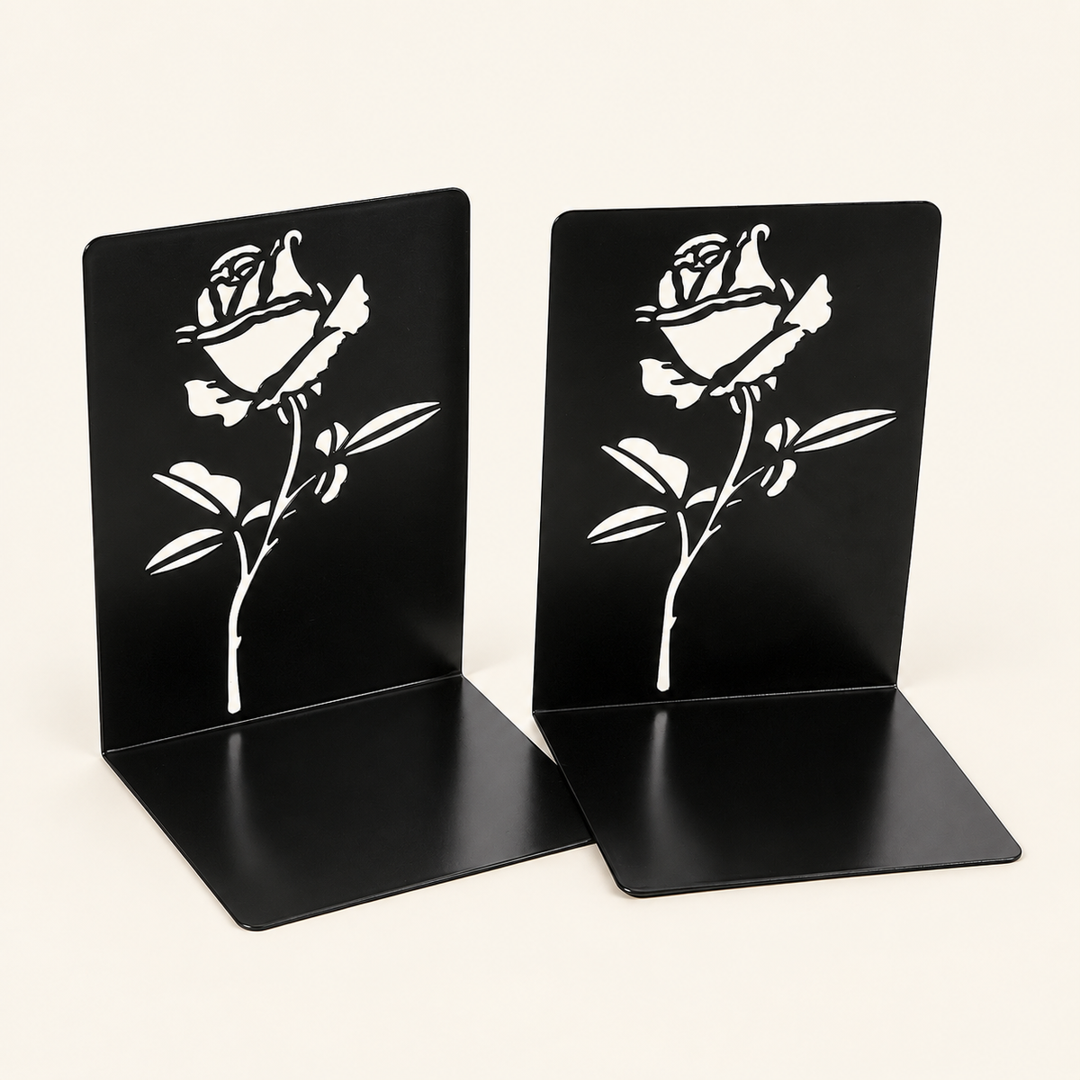 Floral Cutout Bookends — selected product on a cream background