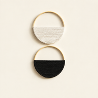Cream & Black